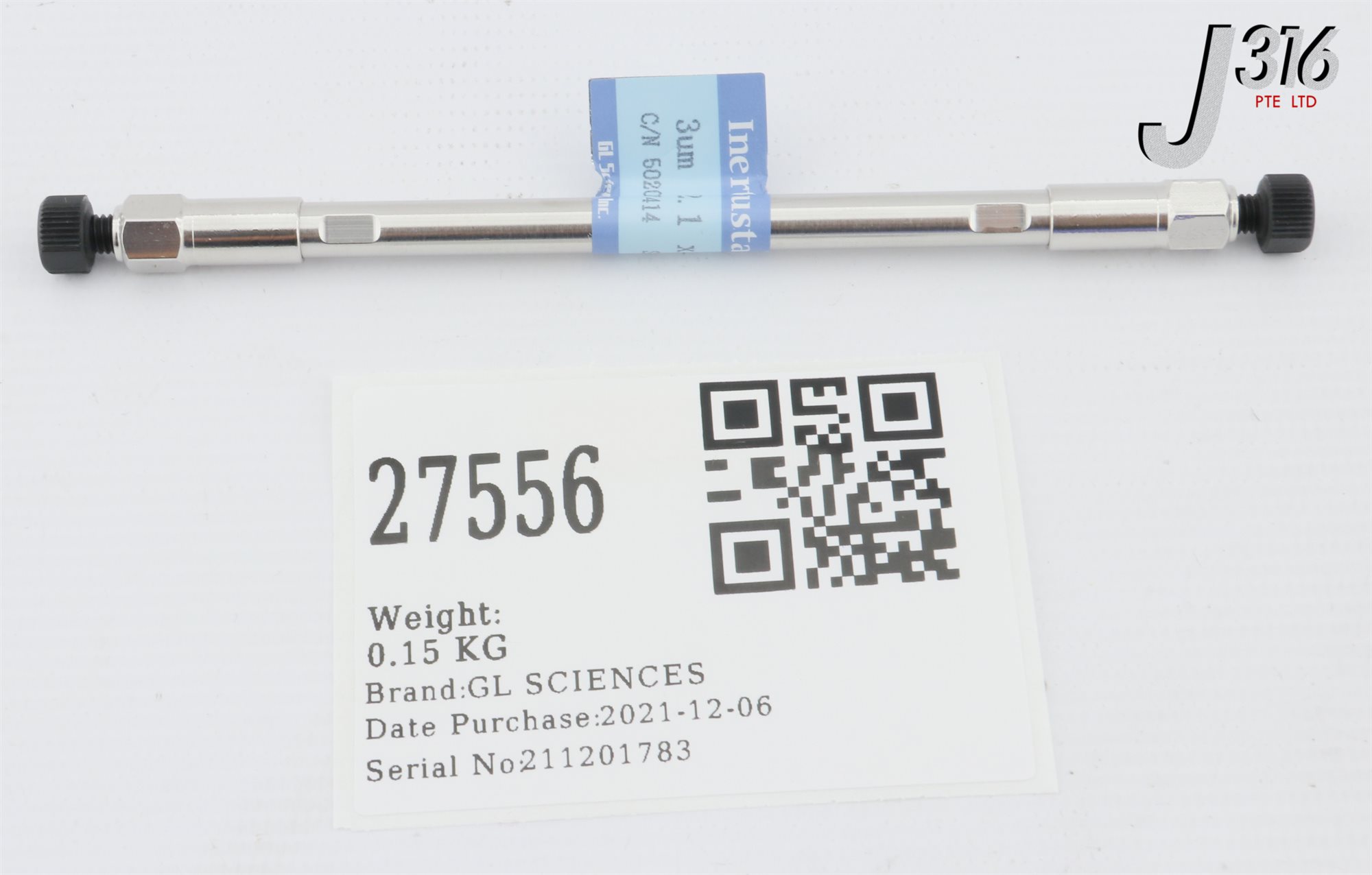 27556 GL SCIENCES HPLC COLUMN,INERTSUSTAIN C18,3µm 2.1 X 100MM